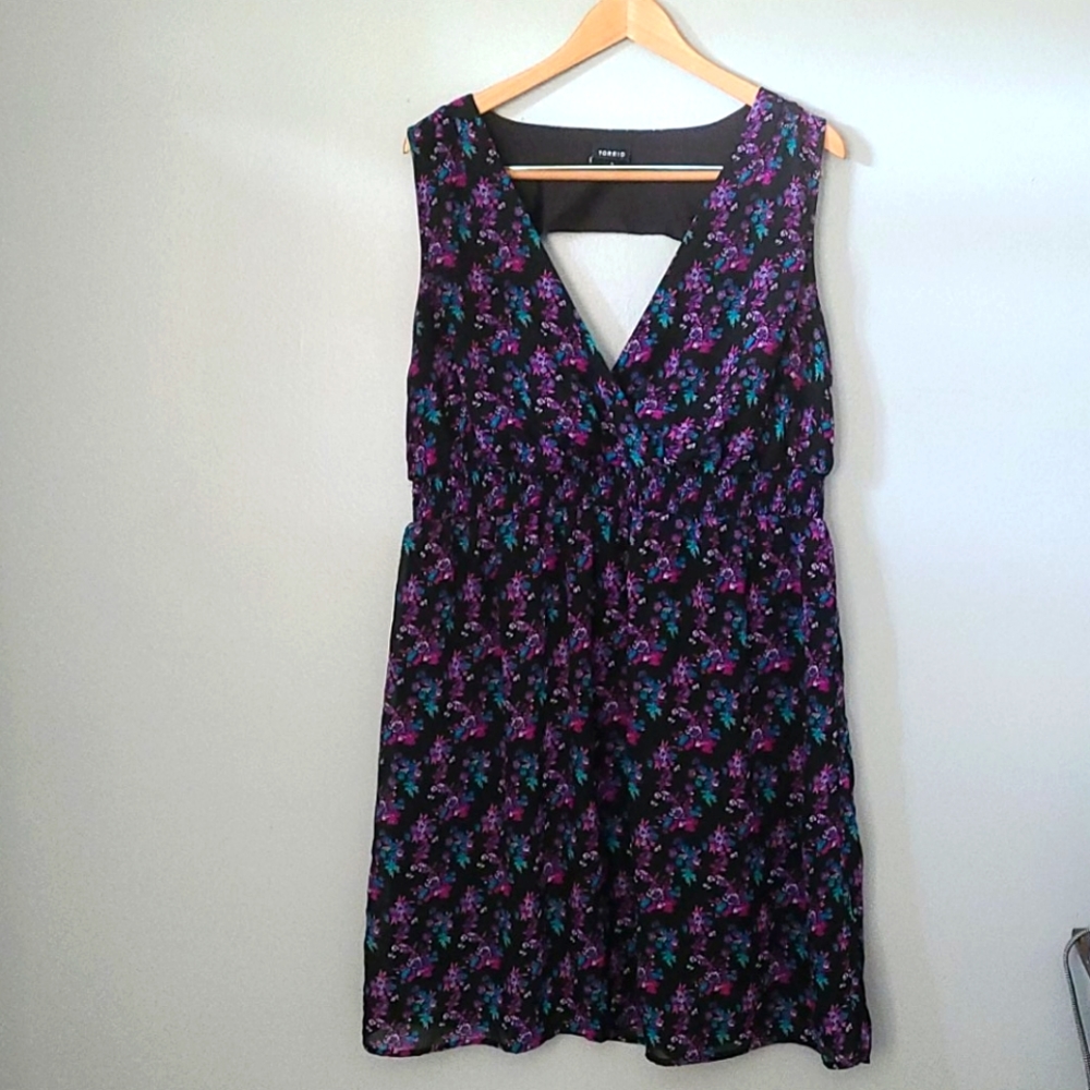 Sleeveless Torrid Size 2 summer dress